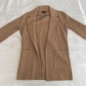 j.crew | sophie open front sweater blazer xxxs NWT